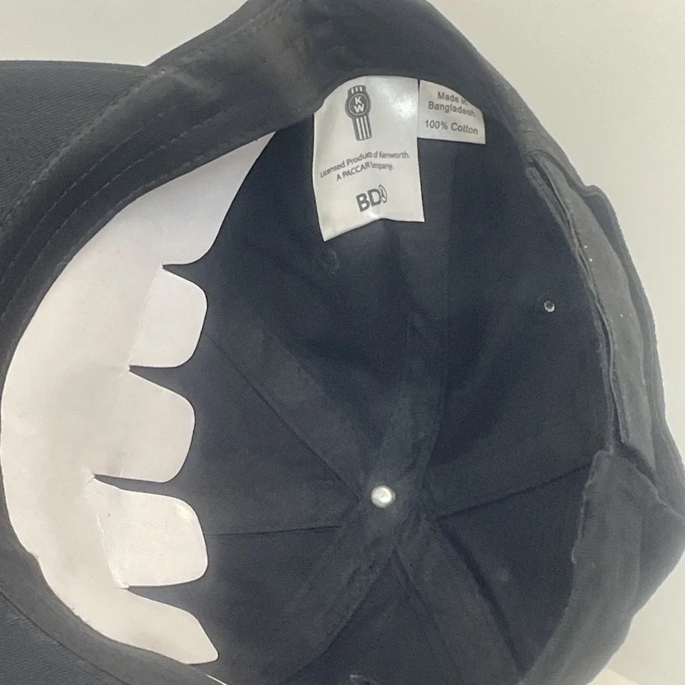 Kenworth‎ hat black adjustable cotton cap *NEW* - Picture 7 of 7